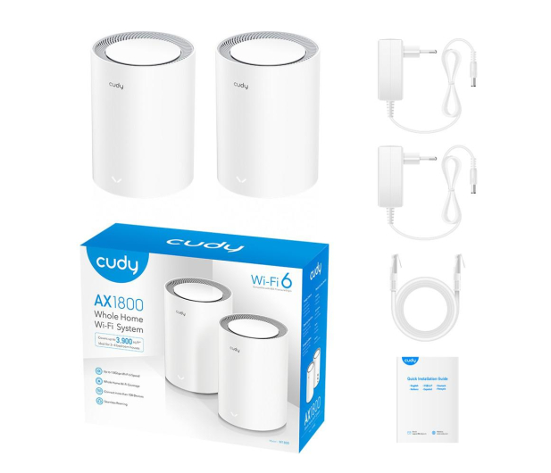 Cudy M1800 (1800Mb/s a/b/g/n/ac/ax) 2-Pack - 1110322 - zdjęcie 5